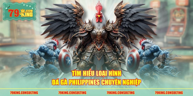 Tìm hiểu loại hình đá gà Philippines chuyên nghiệp
